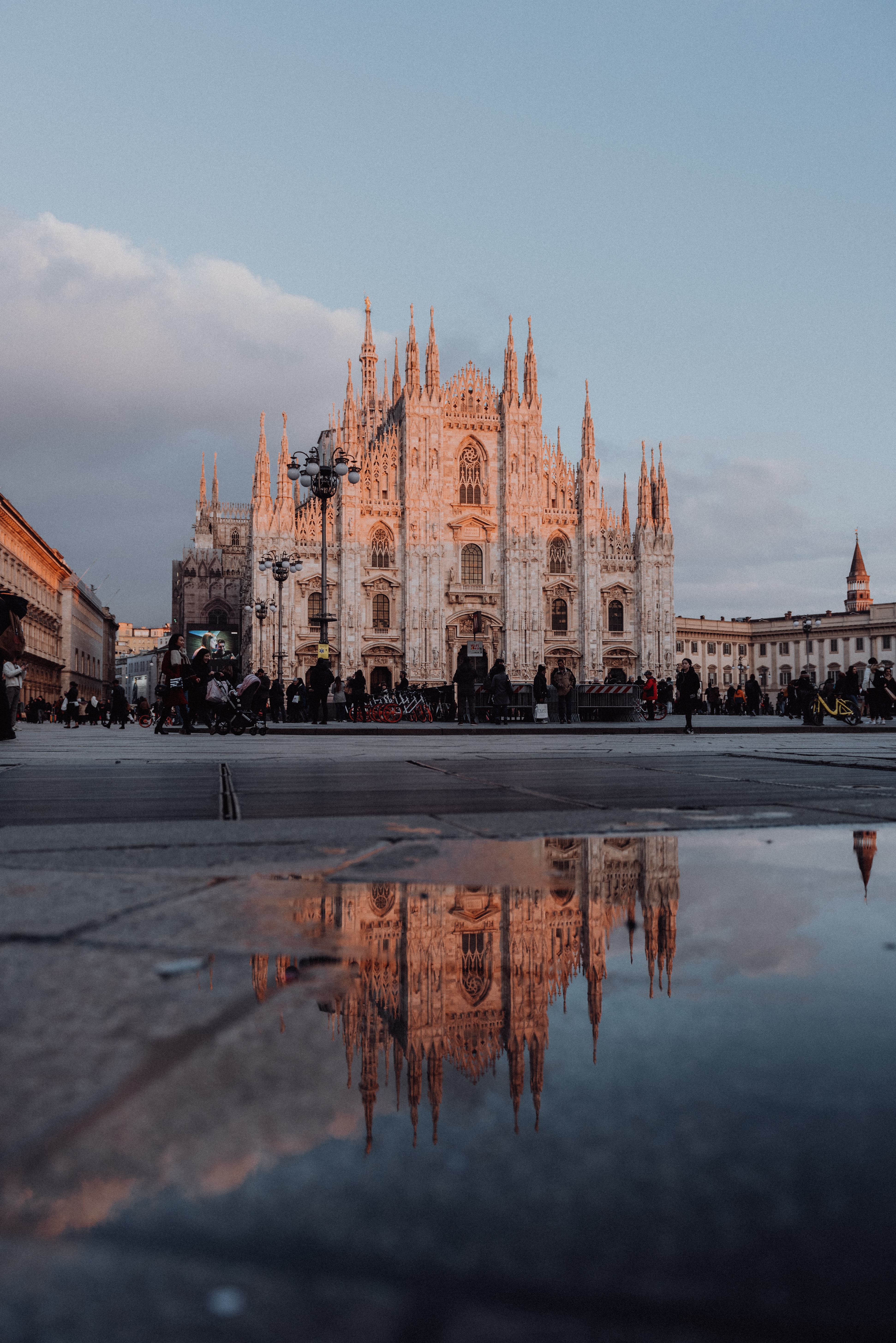 foto del Duomo di Milano per concerto di Marco Mengoni