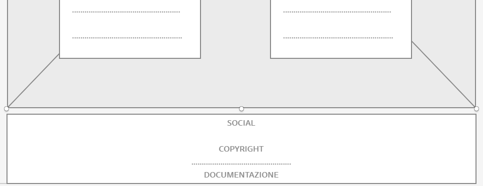 Wireframe pagina artisti